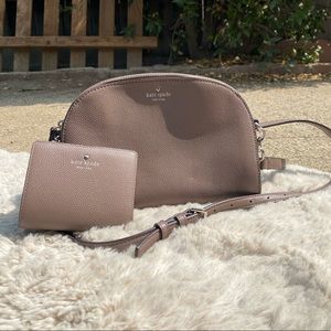 KATE SPADE DOME CROSSBODY + WALLET SET
